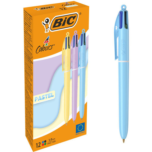 Tükenmez Kalem 4 Colours Pastel 12 Li 517320