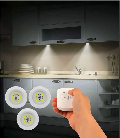 Aksu Volemi Led Işık Uzaktan Kumandalı Kontrol Set Of 3 V-3+1 Beyaz