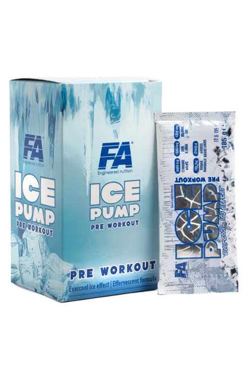 Ice Pump Pre-Workout Icy Citrus & Peach 16,5 Gr (1 Saşe – 2 Kullanım) 10 Adet