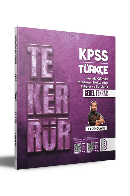 Tekerrür Kpss Türkçe Genel Tekrar