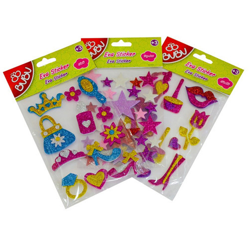 Sticker Eva Prenses Standı 24 Lü BUBU-STS016