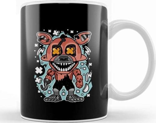 Nightmare Foxy Pop Art Fnaf Kupa Bardak Porselen