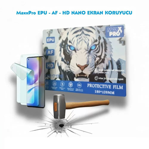 Honor 600 Uyumlu NANO Ekran Koruyucu Ultra İnce EPU - AF - HD MAXXPRO
