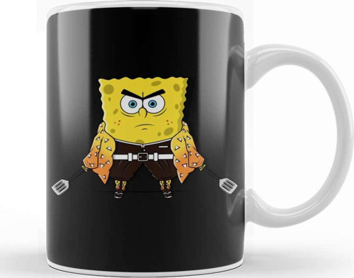 Süngerbob Spongebob Zenitsu Kupa Bardak Porselen