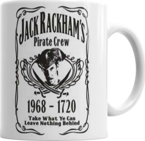 Black Sails Jack Rackham'S Kupa Bardak Porselen