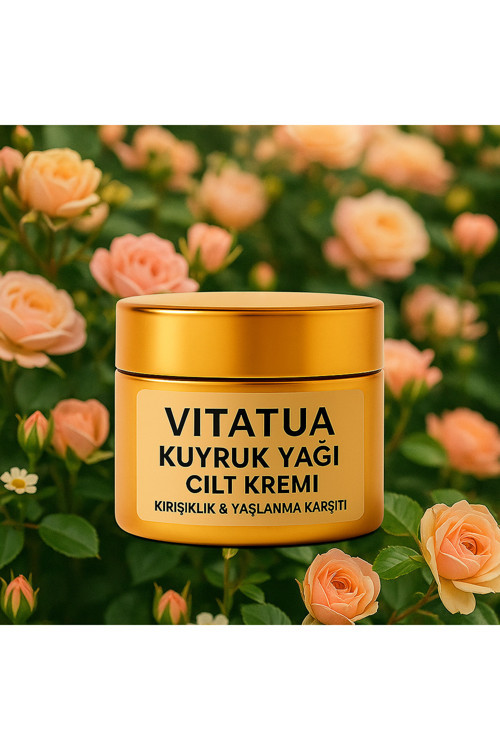 Vita Tua Kuyruk Yağı Yüz Kremi Doğal Nemlendirici Bakım Kremi 50 Ml