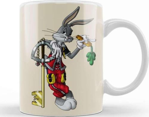 Looney Tunes The King Bugs Bunny Kupa Bardak Porselen