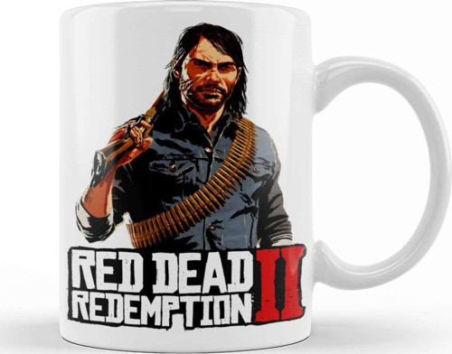 Red Dead Redemption John Marston Kupa Bardak Porselen