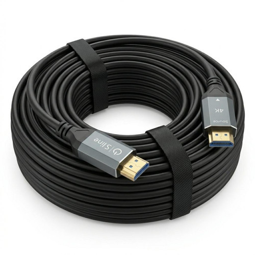 Sline 25Metre 4K 60Hz Fiber Optik HDMI Kablo
