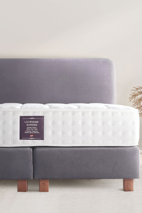 Lavender Garden Lavanta Kokulu Paket Yaylı Yatak