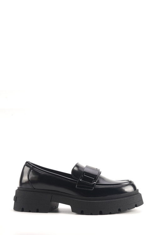 TREBO 4PR Siyah Kadın Loafer