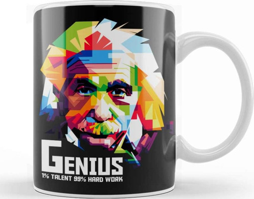 Einstein Albert Einstein Pop Art Kupa Bardak Porselen