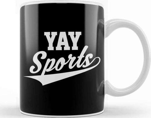 Funny And Sarcastic Yay Sports T Kupa Bardak Porselen