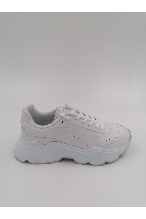 Solmaz Dark Step 146 Beyaz Renk Sneaker