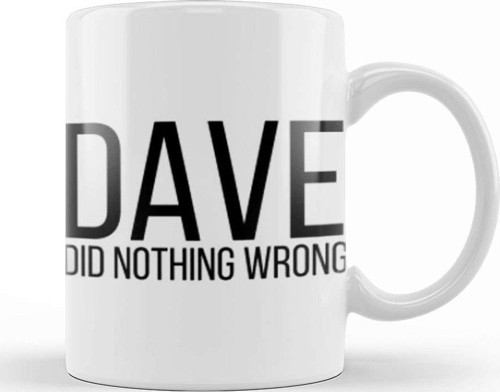 Dave Chappelle Dıd Nothıng Wrong Kupa Bardak Porselen