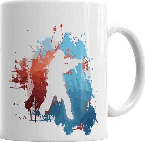 Counter Strike Cs Go Logo Spray Kupa Bardak Porselen