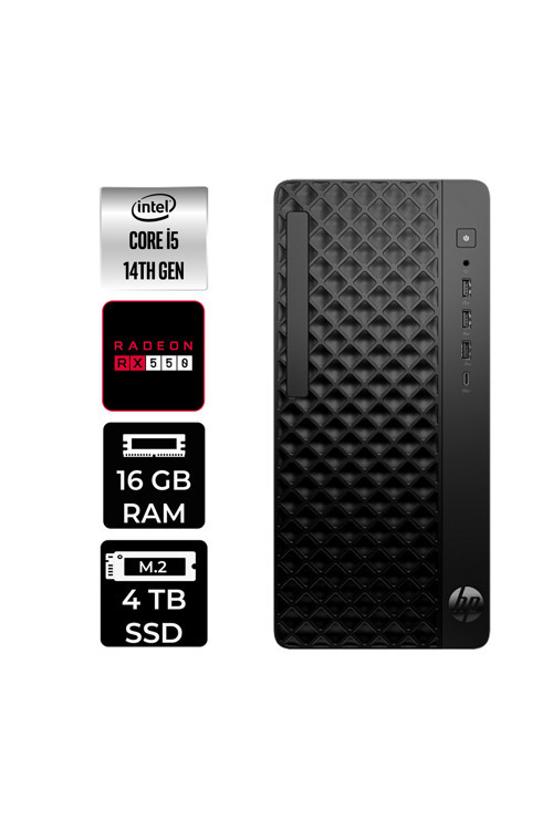 Prodesk 2 Tower G1İ İ5 14500 16Gb 4Tb Ssd Rx550/4Gb W11H Masaüstü Bilgisayar