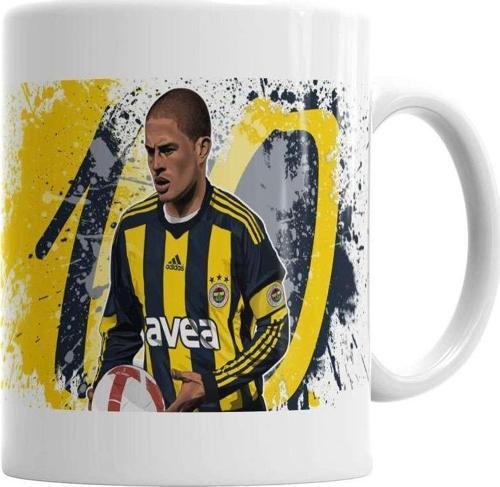 Fenerbahçe Taraftarına Özel Alex De Souza Kupa Bardak Porselen