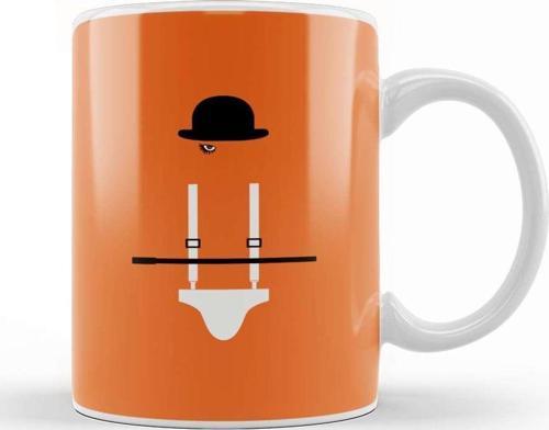 A Clockwork Orange Frame Movie Silhouette Kupa Bardak Porselen