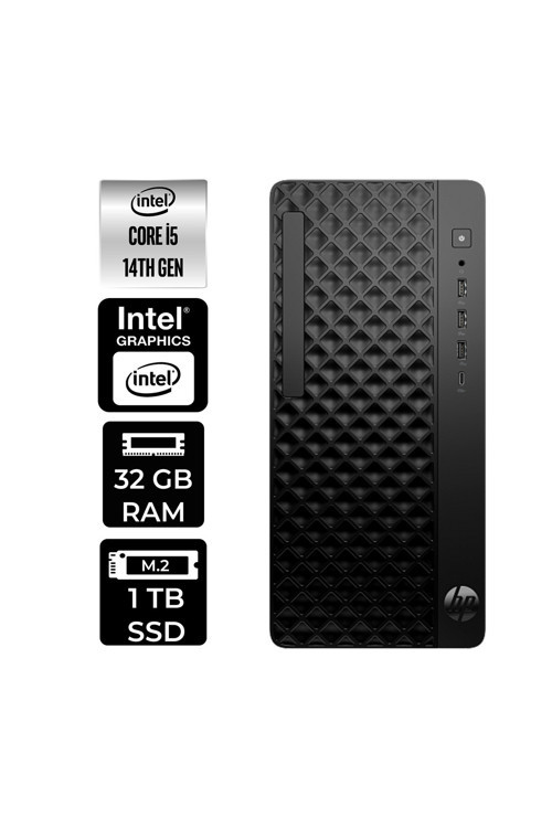 Prodesk 2 Tower G1İ İ5 14500 32Gb 1Tb Ssd Fdos Masaüstü Bilgisayar & Per4 Usb Bellek