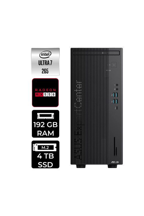 Expertcenter B900 Ultra 7 265 192Gb 4Tb Ssd Rx550/4Gb Fdos Masaüstü Bilgisayar