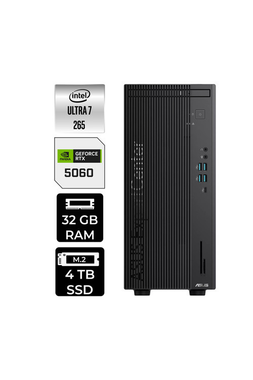 Expertcenter B900 Ultra 7 265 32Gb 4Tb Ssd Rtx5060/8Gb Fdos Masaüstü Bilgisayar