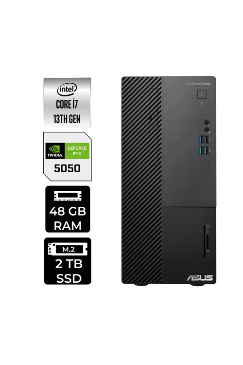 Expertcenter D500Me İ7 13700 48Gb 2Tb Ssd Rtx5050/8Gb W11P Masaüstü Pc & Per4 Usb Bellek
