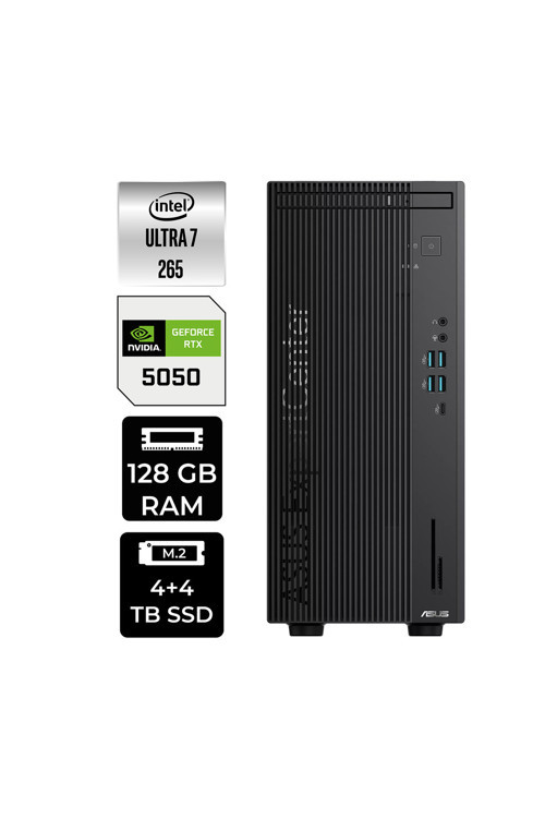 Expertcenter B900 Ultra 7 265 128Gb 4Tb+4Tb Ssd Rtx5050/8Gb W11P Masaüstü Bilgisayar
