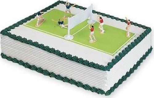 VOLEYBOL PASTA SÜSÜ OYUNCAK SET