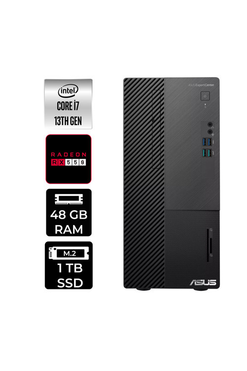 Expertcenter D500Me İ7 13700 48Gb 1Tb Ssd Rx550/4Gb W11P Masaüstü Bilgisayar & Per4 Usb Bellek