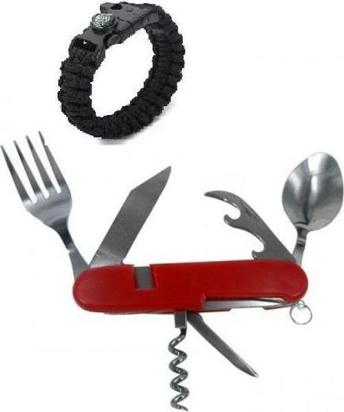 Kırmızı Çatal Kaşık B 11 CM