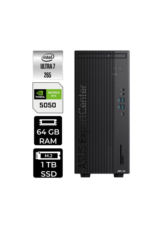 Expertcenter B900 Ultra 7 265 64Gb 1Tb Ssd Rtx5050/8Gb Fdos Masaüstü Bilgisayar