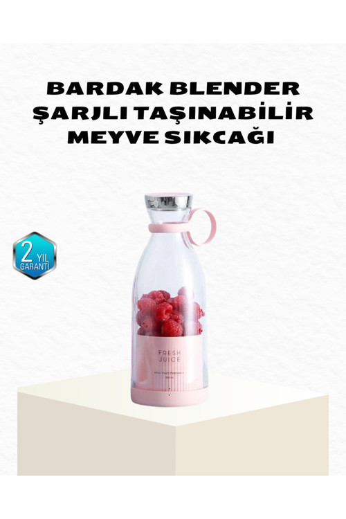 ieg™ Kablosuz Taşınabilir Mini Blender – USB Şarjlı, 1200mAh RVRSTR