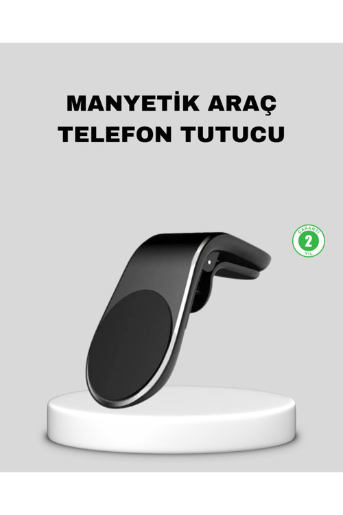 Manyetik Araç Telefon Tutucu 360° Dönebilen ve Sarsıntısız Güçlü Mıknatıslı
