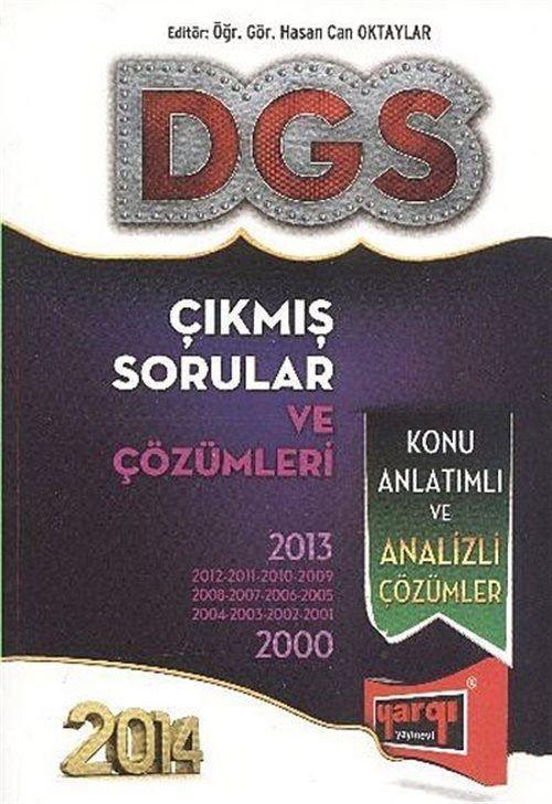 2014 DGS Çıkmış Sorular ve Çözümleri (Ebat:19,5*27,5)
