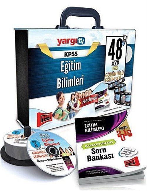 2015 KPSS Eğitim Bilimleri Görüntülü Eğitim Seti (48 DVD Güncel)