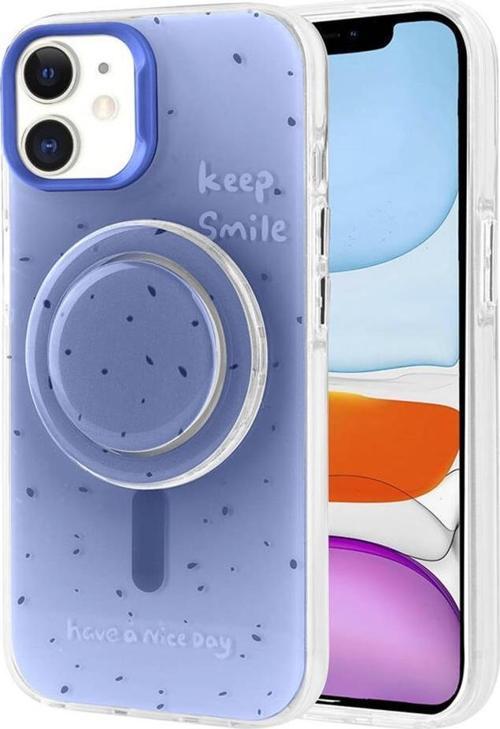 iPhone 11 Kılıf Magsafe Şarj Özellikli Tak-Çıkar Pop Soketli Tiktok Kapak