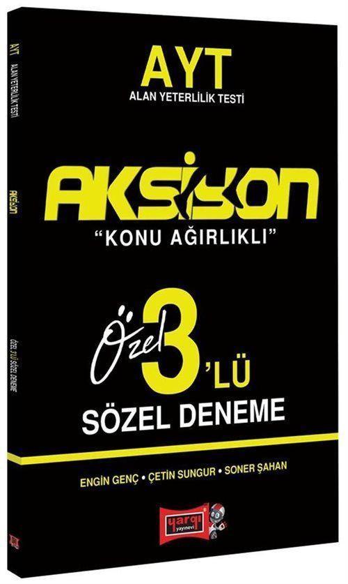 2021 AYT Aksiyon Sözel 3'lü Deneme