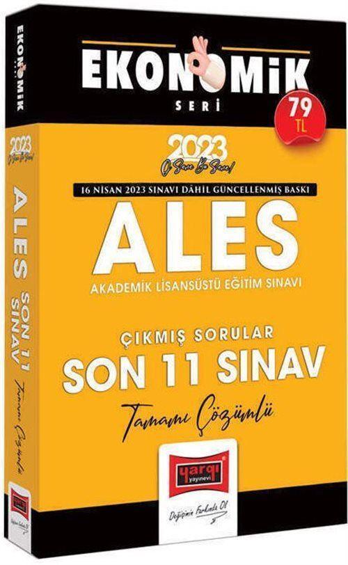 2023 ALES Ekonomik Seri Tamamı Çözümlü Son 11 Sınav Çıkmış Sorular