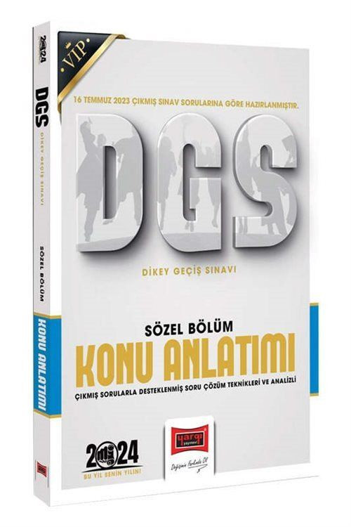 2024 DGS Vip Sözel Bölüm Konu Anlatımı