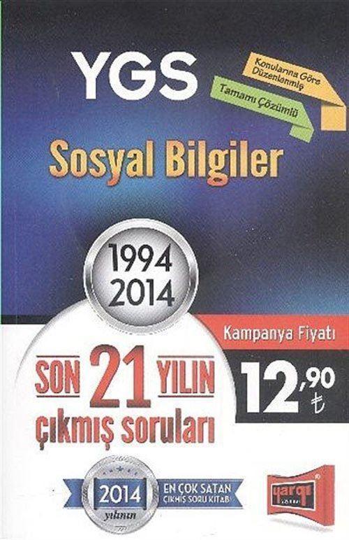 YGS Sosyal Bilgiler Son 21 Yılın Çıkmış Soruları