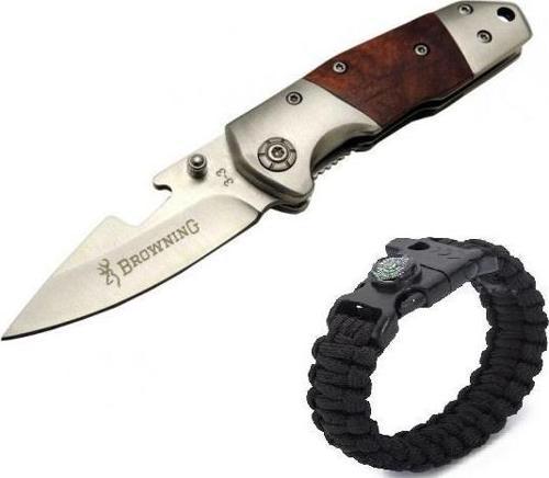 Browning Çakı Ahşap K 3-3 15,5 CM