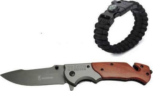 Browning Kurtarma Çakısı Gül DA308 23 CM