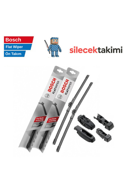 Lancia Thesis 2006 Silecek Takımı Ön Flat Wiper