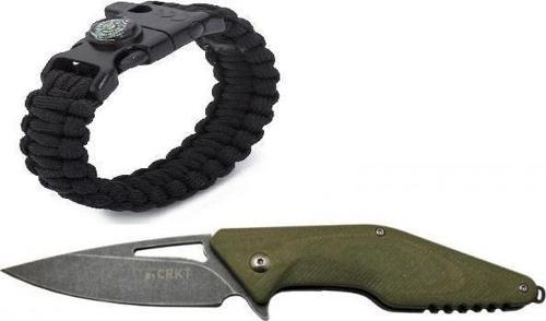Crkt Dıvısıon Çakı 4415 GRN 21 CM