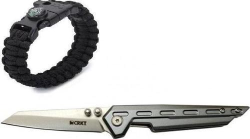 Crkt Wıng Çakı 3301 GRİ 18 CM