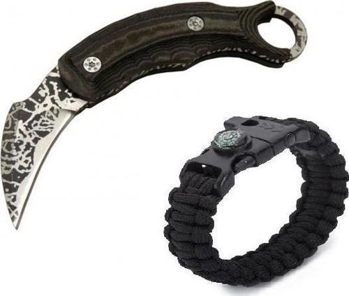 Damascus Karambit cs go Bıçak UK-2 16 CM