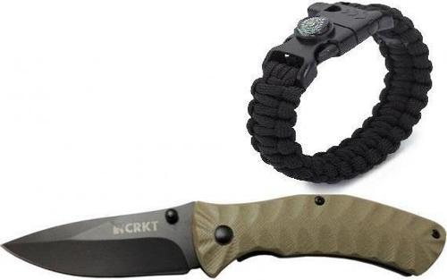 Crkt Incendor Çakı 2078GRİ 17.5 CM