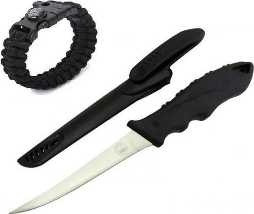 Fleto Bıçağı Plastik Sap F-503- 26.5 CM