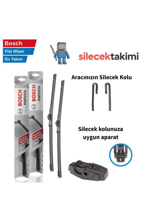 Mitsubishi Colt 1997 Silecek Takımı Ön Flat Wiper